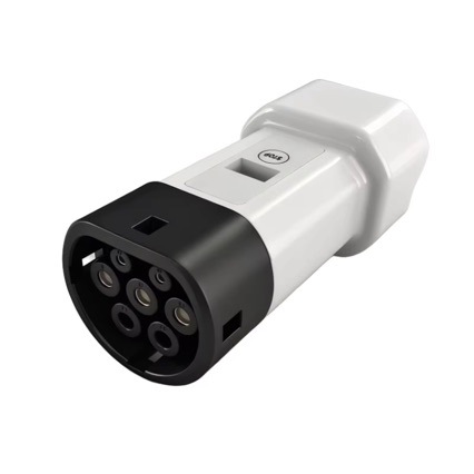 Type2 European Standard Vehicle V2L Power Conversion Adapter New Energy Electric Vehicle Discharge Power Socket 16A