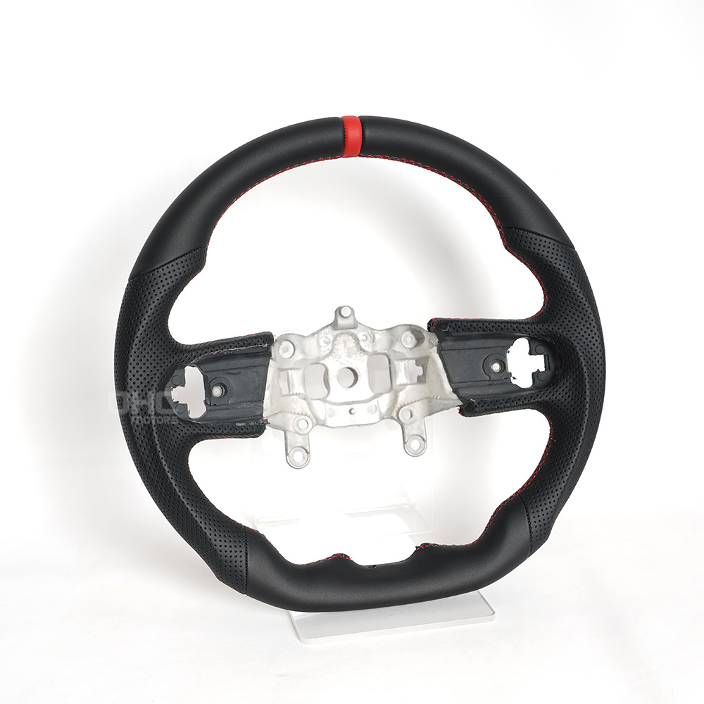 Cross-Border Hot-Selling Product Suitable for 18-23 Models of Jeep Wrangler Jl Full Leather Car Steering Wheel Modification