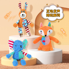 Summary Pet Sound Dogs Cotton Rope Chewing Durable Chew Toys Rope Dog Toys Plush Sound Interactive Toys