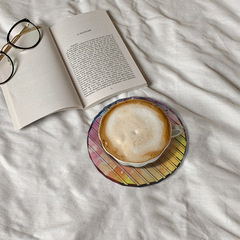 水晶滴膠diy樹脂杯墊模具蓮花雪花異形杯墊多款套裝擺台硅膠模具