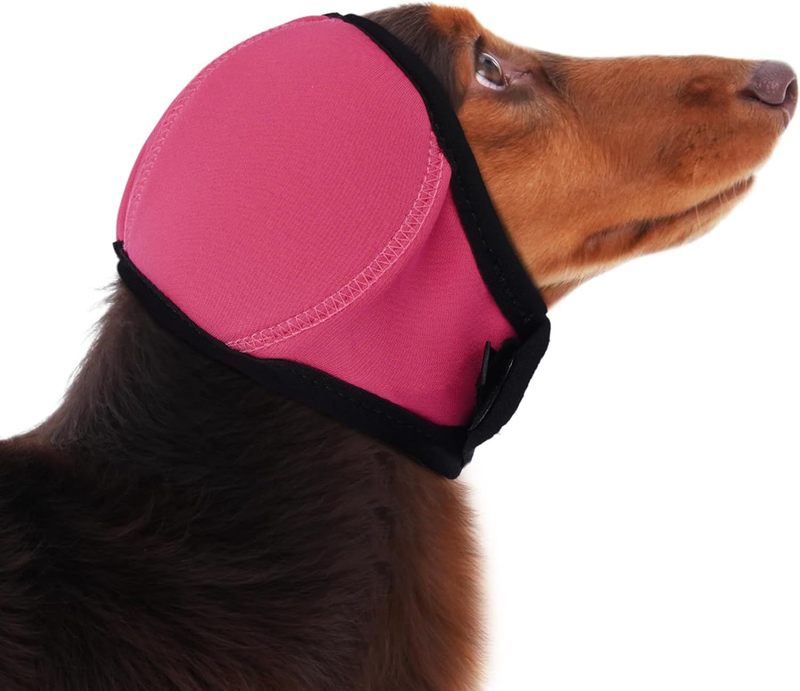 ペット犬のイヤーマフ、夏の水泳、防水ヘッドギア、騒音低減、防音、犬の感情を落ち着かせるヘッドギア、恐怖防止|undefined
