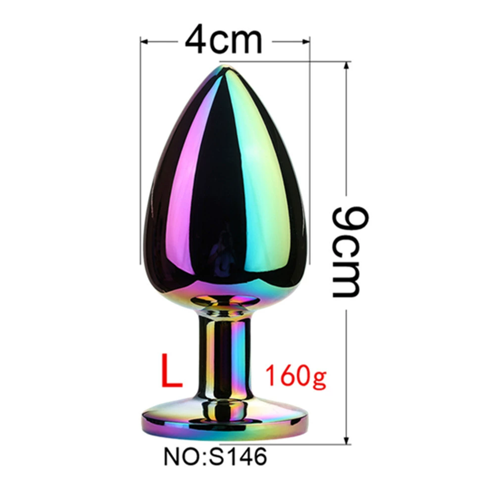 Detachable Anal Plug Heads, Silicone & Metal Options, Multiple Shapes and Sizes
