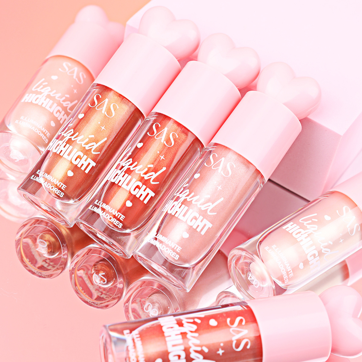 SAS venta caliente líquido transfronterizo de alto brillo, hidratación y reparación de brillo neto de red al por mayor SAC202A B