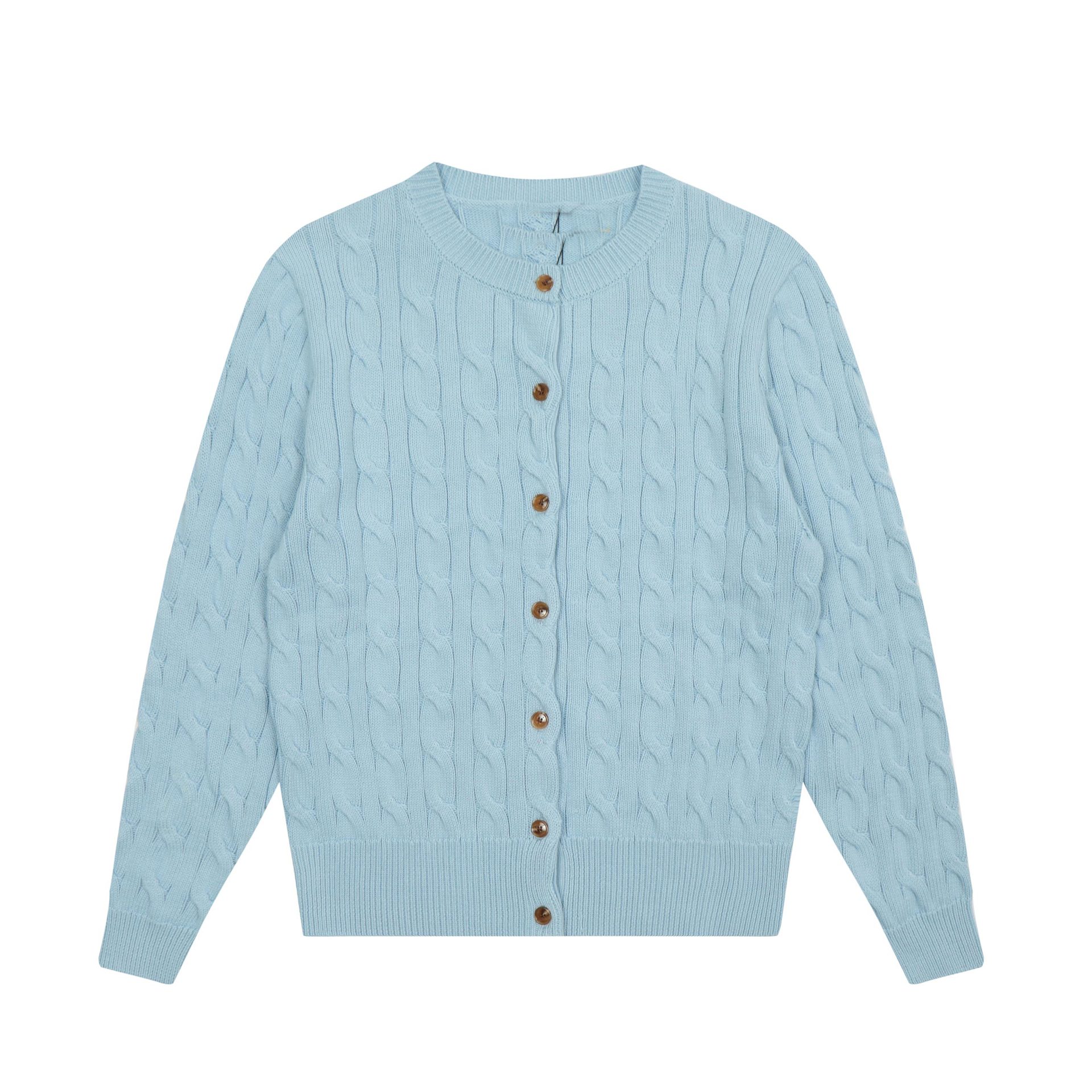 006 LF ホーム秋冬 DS ツイスト刺繍スリムニットセーター優しいレトロレディースカーディガンジャケット