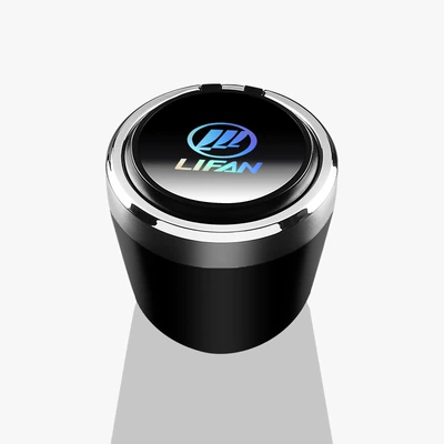 Lifan x60 Maiwei 620 Car ashtray - lifanshort-glass-colorful-logo-one-click-opening-large-capacity