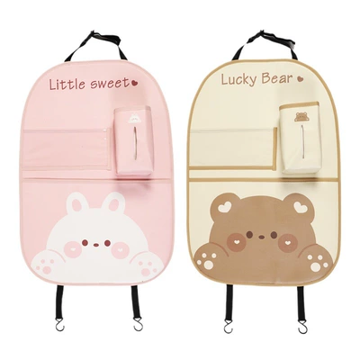 Back Storage Bag Hanging Bag | Chair back anti-kick pad