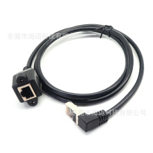 ����RJ45���Dĸ���L�� 90�Ȃȏ����^�Dĸ��������W�� 8P8C��X��