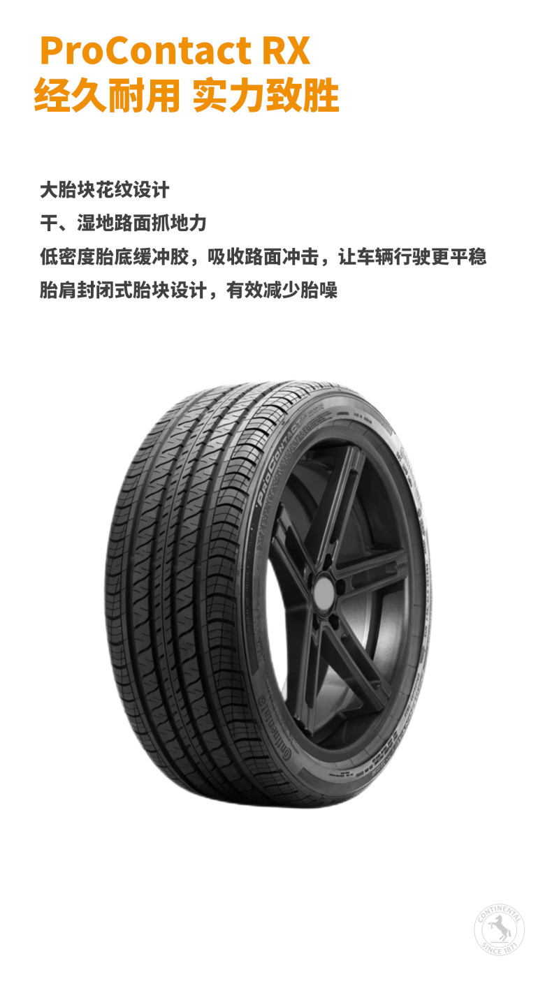 German Continental Summer Tires 305/30R21 104H XL Procrx Nf0