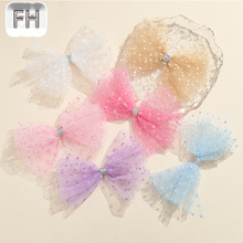 网纱儿童发卡套装蝴蝶结发夹韩式侧边夹刘海头饰可爱公主夹子发饰