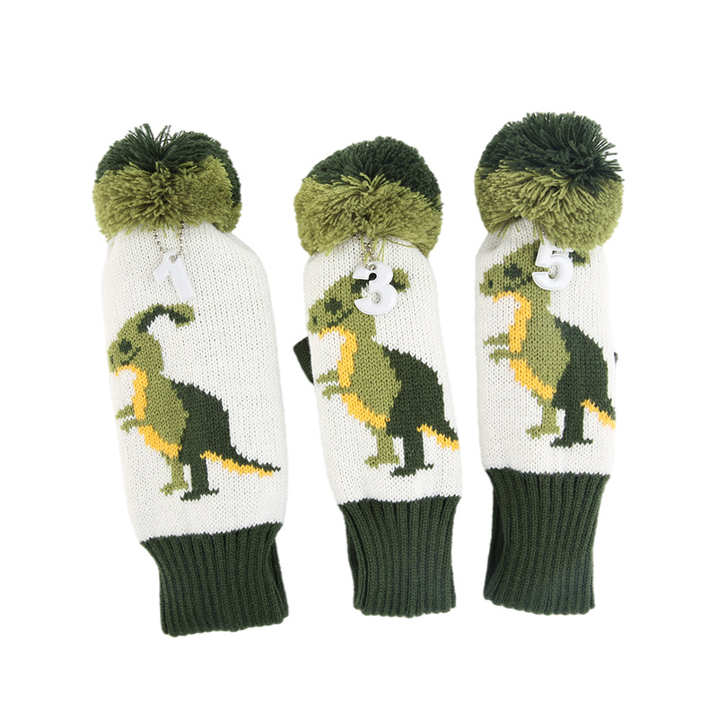 Los fabricantes suministran cubierta del Club de Golf cubierta de madera de punto cubierta del Club de Golf cubierta del patrón de punto cubierta de varilla transfronteriza Venta caliente