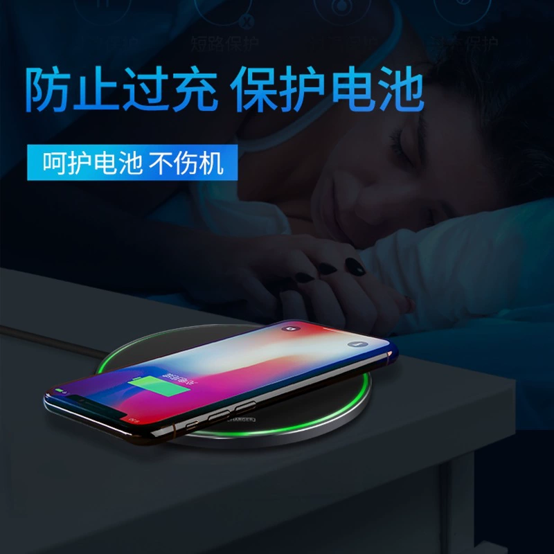 Кабельное зарядное устройство совместимо с Apple, Huawei, Samsung, 15W