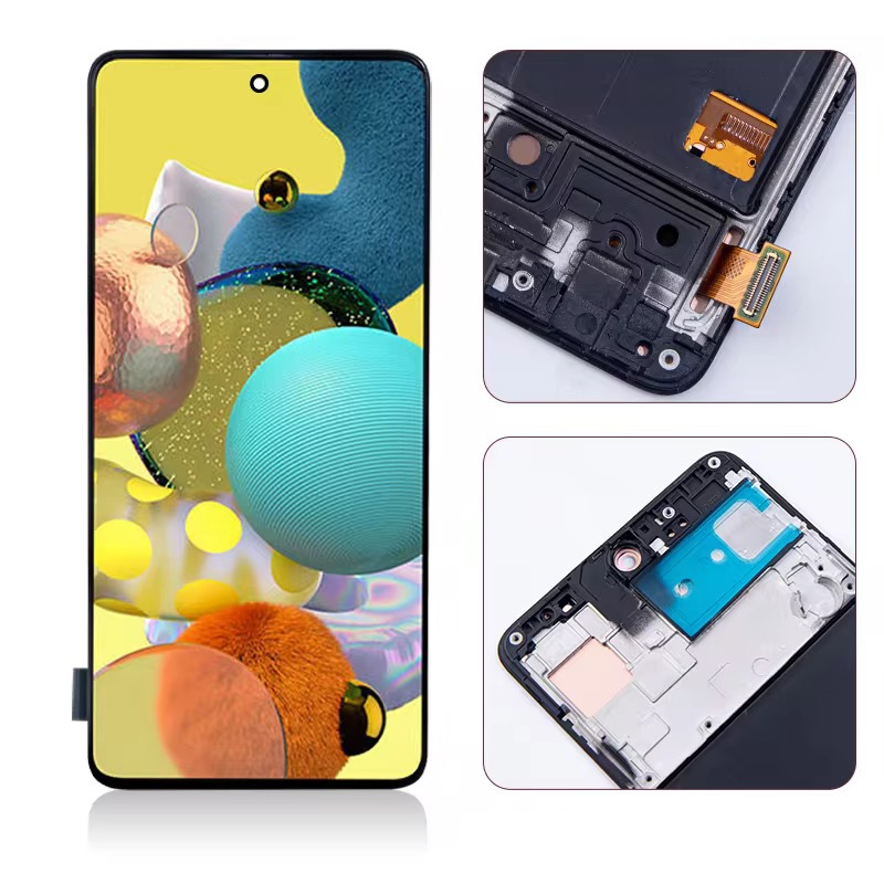 Aplicable a Samsung A515 conjunto de pantalla de teléfono móvil A51 conjunto de pantalla LCD original WF