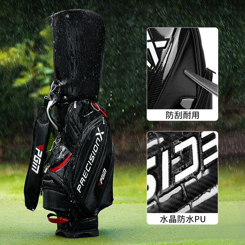 Чемодан для мячей PGA golf, сумка для мужчин, PU водонепроницаемая, стандартная упаковка, большая вместимость, мешок для мячей