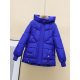 New Western Style Bright Down Cotton-padded Jacket Women's 2024 Winter Korean Style Loose Thickened Cotton-padded Cross-border Bread Coat