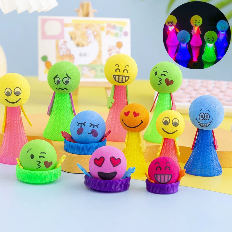 Трансграничный специально для Прыгающего маленького человека, Прыгающего больших людей, светящийся прыгающий эльф, Детские творческие игрушки, Подарки для детского сада