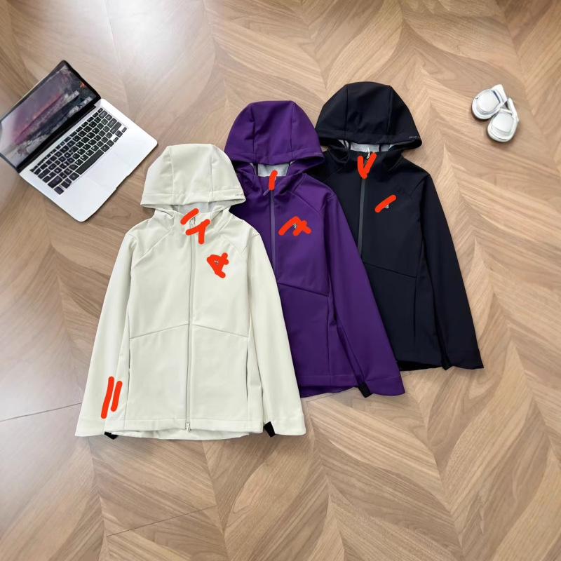 Xiaoshujia 2025 New Soft Shell Jacket Waterproof Coat with Waist-Cinching Sporty Style for Women