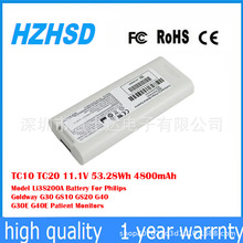 适用于 飞利浦 Page Writer 989803185291 心电图电池 TC10 TC20