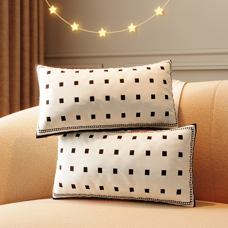 황혼의 4합 브로케이드 베개