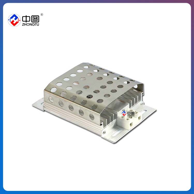 厂家供应机箱用铝合金梳状加热器 DJR-100W 加热板 带网状防护罩