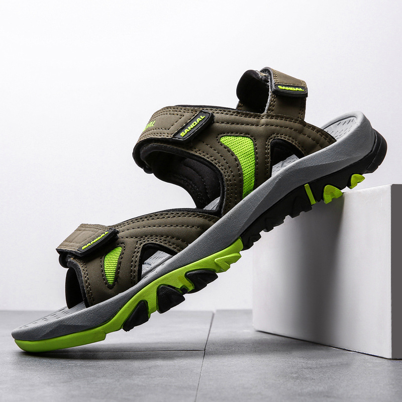 4546 Large Size Men's Sandals Sports Summer New Fashionable Outdoor Casual Outer Wear Dad Beach Shoes Men's Sandals