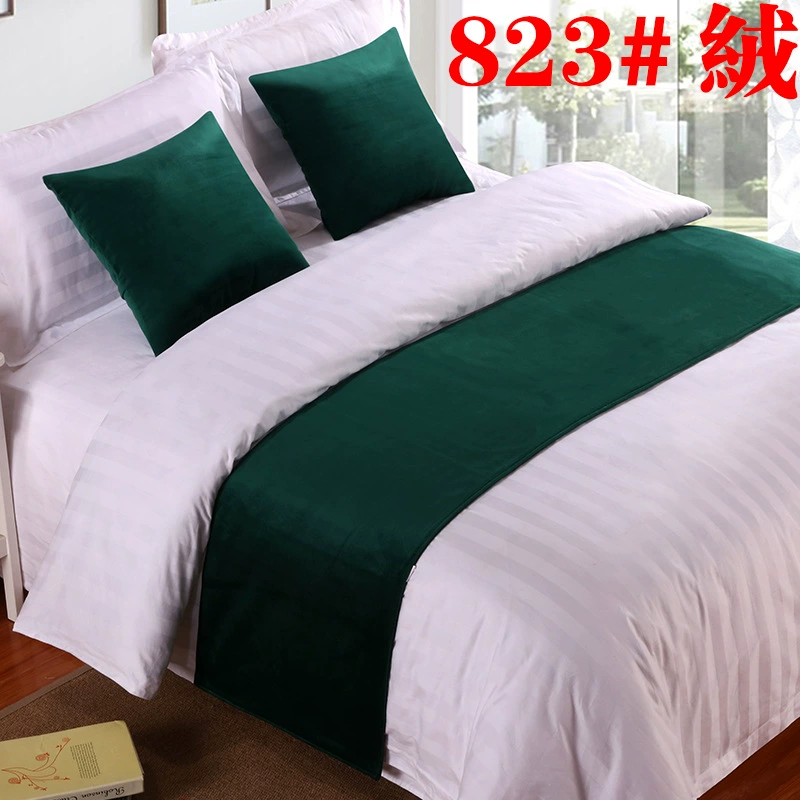 Отельные постельные принадлежности: ткань, трава, однотонная ткань простыни, флаг кровати, матрац, наволочка, бортик, декоративная планка