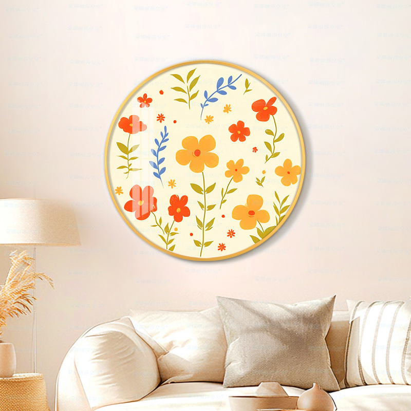 [Algodón importado] Mona Lisa real bordado cruzado de cuatro hojas frescas plantas floral decoración bordada a mano image 3