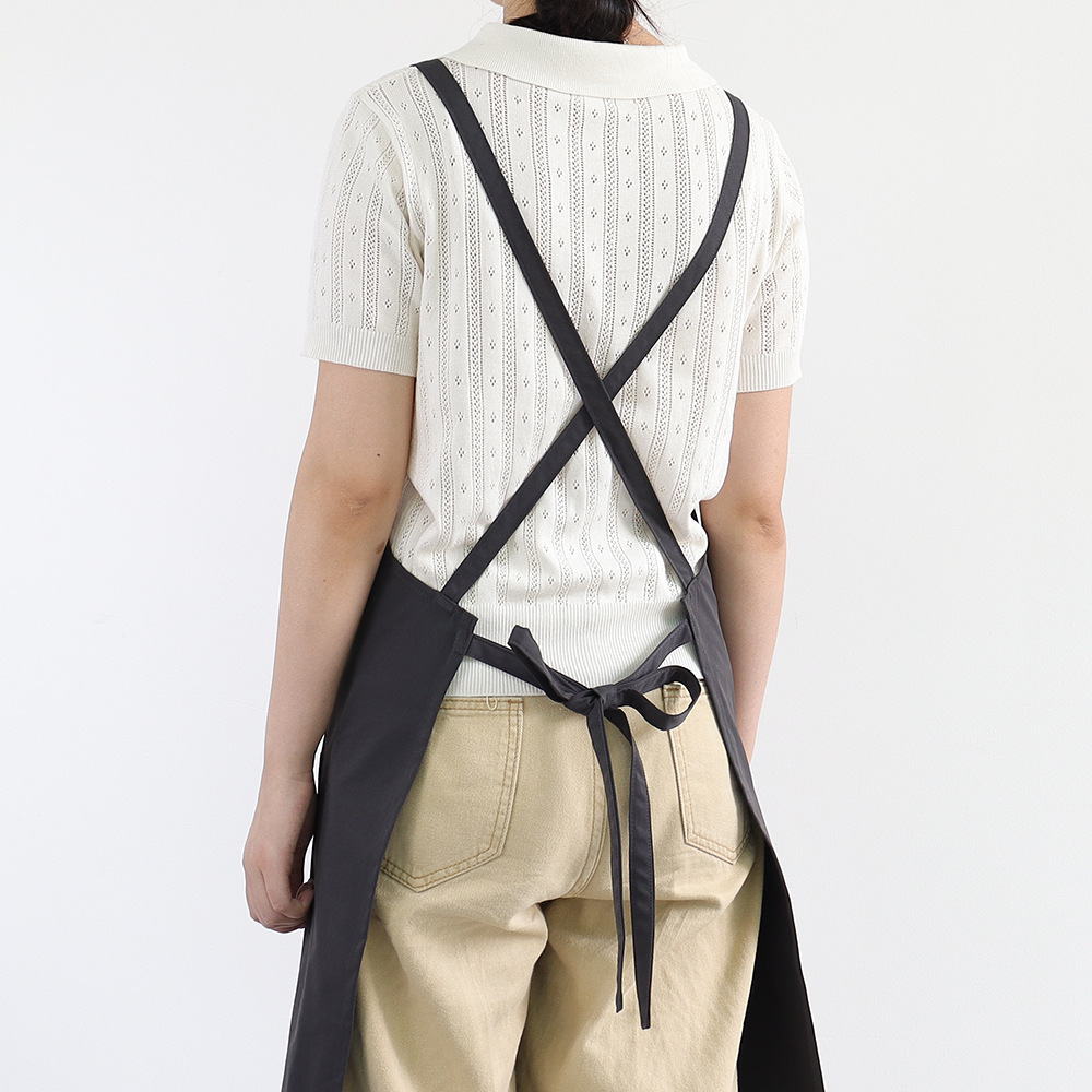 Nuevo delantal a prueba de agua logotipo personalizado restaurante camarero artista pintura ropa de trabajo delantal barbería