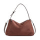 Autumn and Winter retro suede handbag large capacity bag casual all-match underarm bag New elegant frosted shoulder bag
