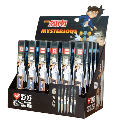 Genuine authorized Conan blind box gel pen GP27010/2210/28071 push-on water pen
