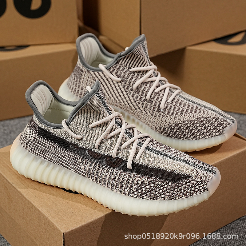 Zapatos de coco Baiyi 350 helado blanco puro blanco blanco pequeña margarita Putian hombres y mujeres zapatos deportivos casuales zapatos para correr