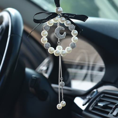 Original new car pendant car pendant creative car rearview mirror pendant high-end goddess style interior