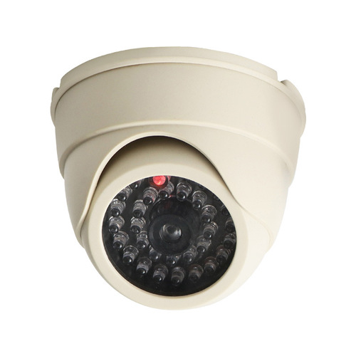 Fake camera monitor, simulated camera with lighted semicircular camera, model anti-theft surveillance camera