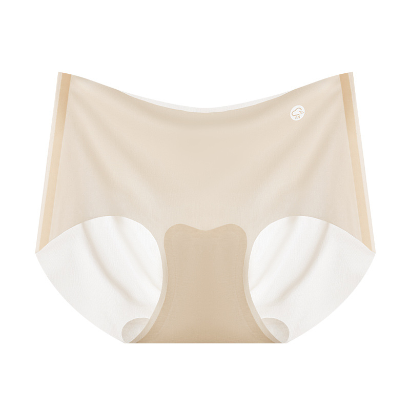 Wuhen Ladies 2024 Nueva máscara de seda de hielo, nalgas de melocotón de secado rápido, pantalones finos de verano para niñas, refrescante