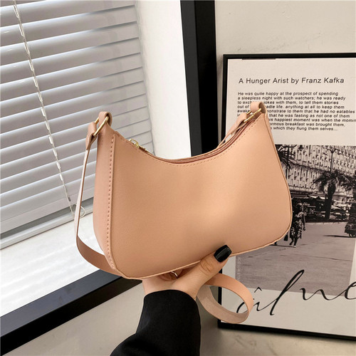 Hong Kong Style Fashion Handbag New  Small Square Bag Western Style Shoulder Bag Fashion Women’s Bag Armpit Bag