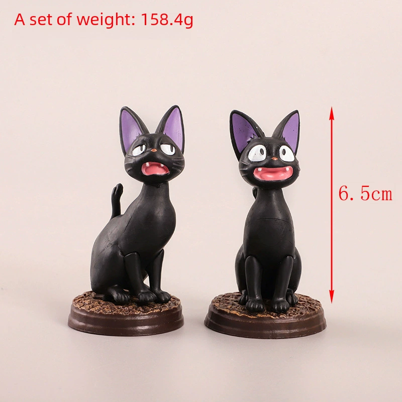 Минифигурка, мультяшная кукла, игрушка, котёнок, микроландшафт