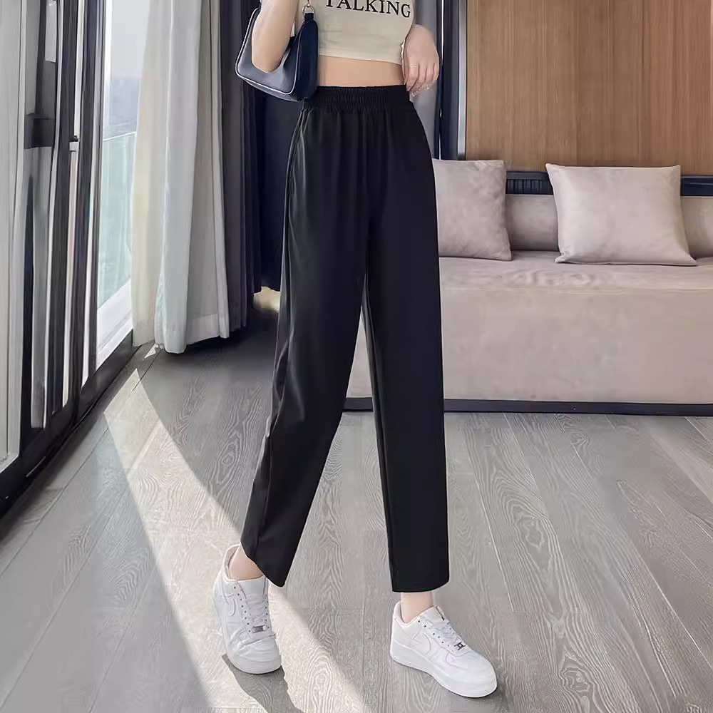 Quick dry silk trousers