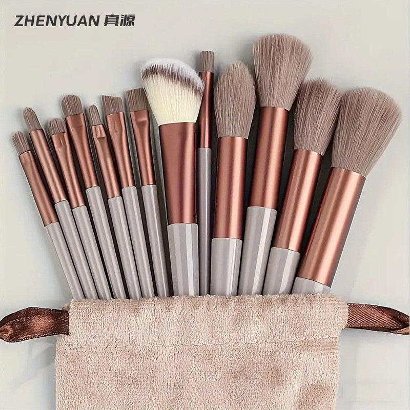 13支化妆刷一整套刷子美妆工具眼影鼻影腮红修容高光刷包爆品套装