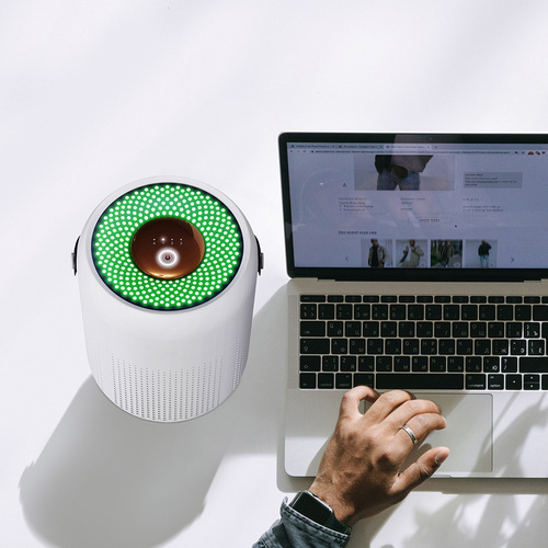New desktop air purifier USB sterilization, odor removal, formaldehyde removal, household small air freshener