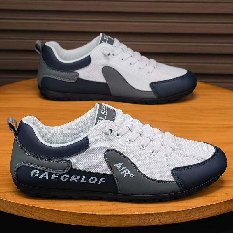 Zapatos de hombre 2026 verano nuevo tipo de malla transpirable ligera zapatos planos zapatos deportivos casuales para hombres perezosos image 7