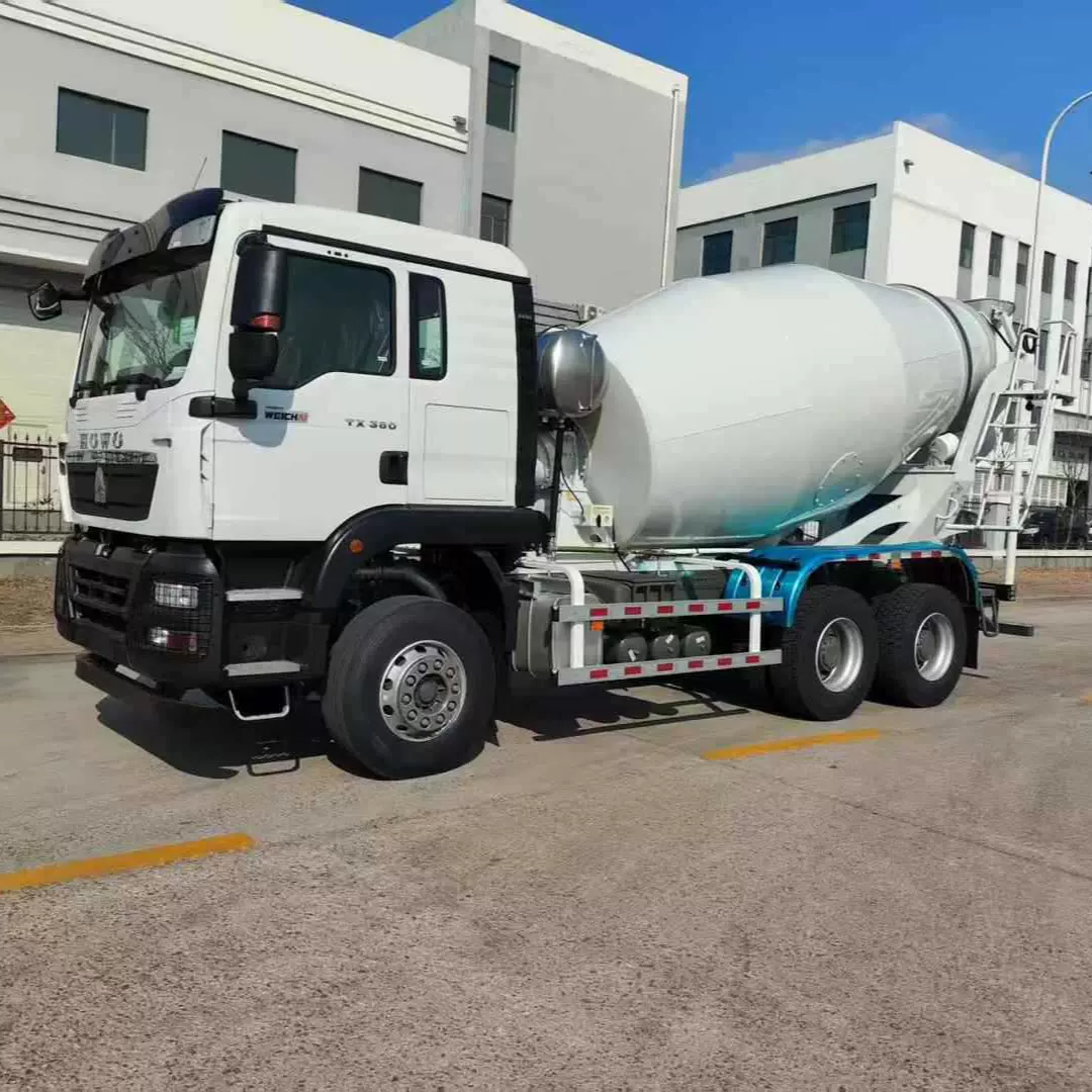 出口 HOWO12m³水泥搅拌罐车重汽豪沃TX欧二12立方混凝土搅拌车