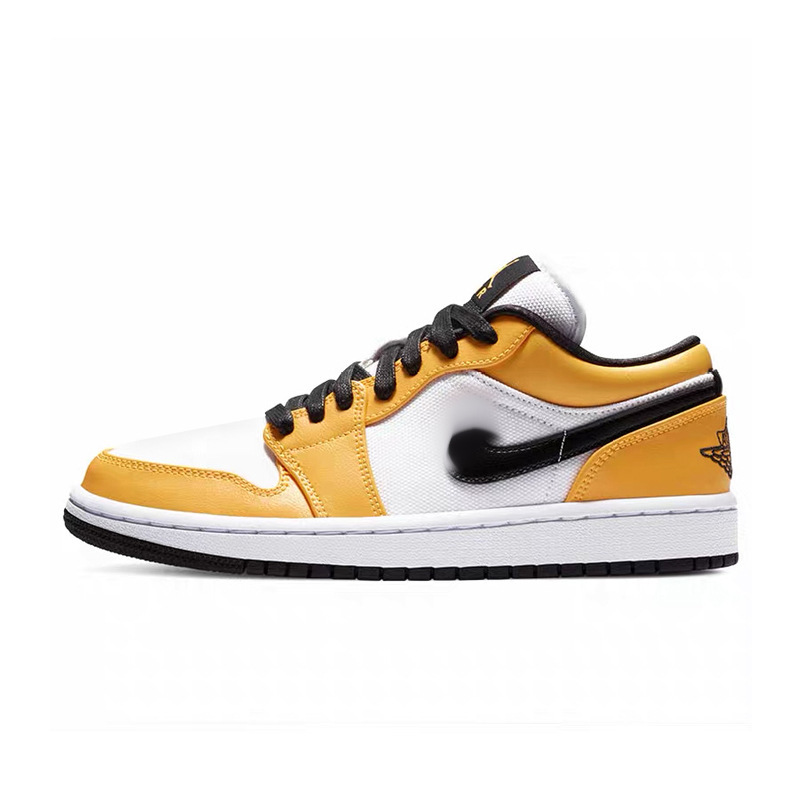 Putian Sneakers Aj1 Platinum Lakers Unisex Versatile Retro Campus Casual Shoes Student Anti-Slip Sneakers