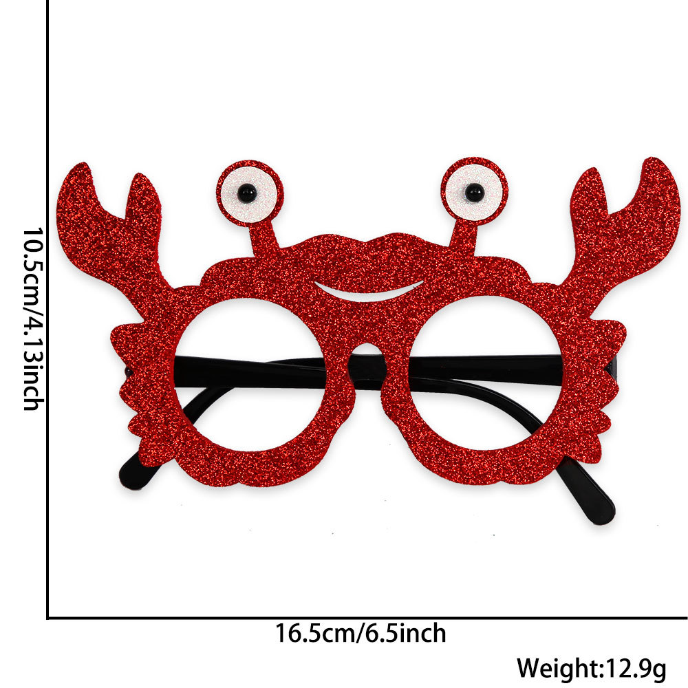 Nuevas gafas con temática del océano Mundo submarino Accesorios de fotografía de dibujos animados para niños Shark Tortuga Gafas de fiesta de cumpleaños image 11