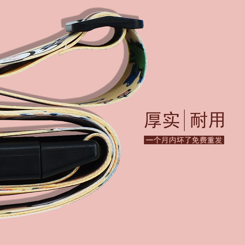 Dibujos animados de dibujos animados trolley cinta vinculante equipaje de viaje envío refuerzo contraseña bloqueo cinturón de embalaje