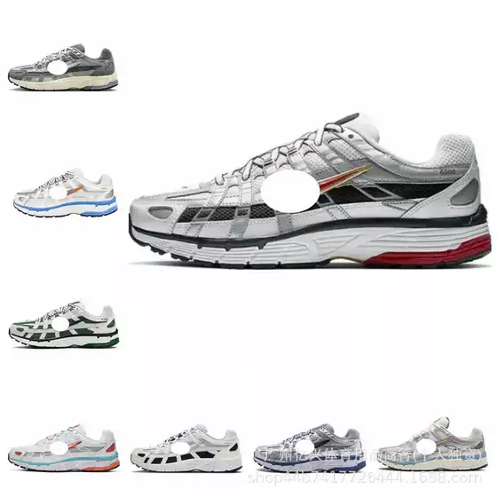 Putian Men's Shoes New P-6000 Dad Shoes Sports Shoes Men's Women's Shoes Shoes Breathable Wear-Resistant Running Shoes