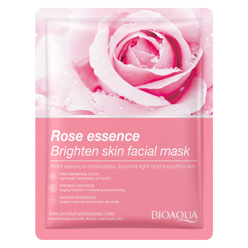 Todo en inglés BIOAQUA planta fruta Facial mask mascarilla hidratante hidratante comercio exterior transfronterizo al por mayor