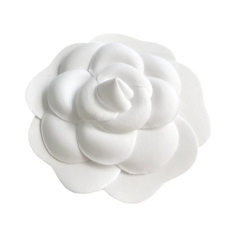 Поставка на месте Французский 7cm может быть вставлена двойной C Белая ткань для чувствительных рук небольшой ароматный ветер, цветочная камелия подарочная коробка DIY