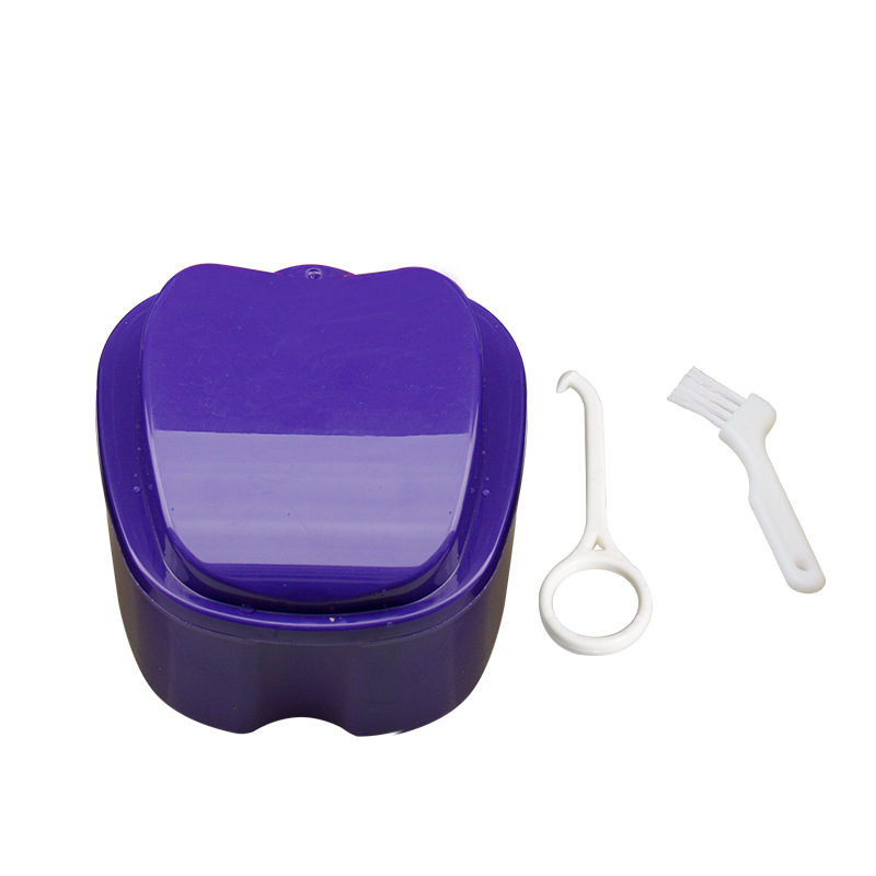 Caja de retención de dientes dentales, caja de retención de brackets, caja de cepillo, caja de fijación de dientes ortodónticos, caja de colocación, caja de dientes de manzana