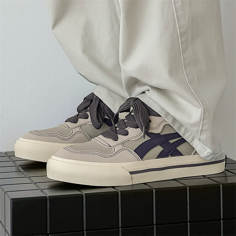 Мужская обувь модная обувь 2024 осень новые классические нишевые холстовые туфли ретро дышащие студенческие спортивные повседневные кроссовки