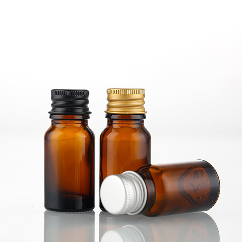 Supply 10ml brown essential oil bottle glass bottle essence bottle cosmetic refill bottle lotion bottle mixing bottle