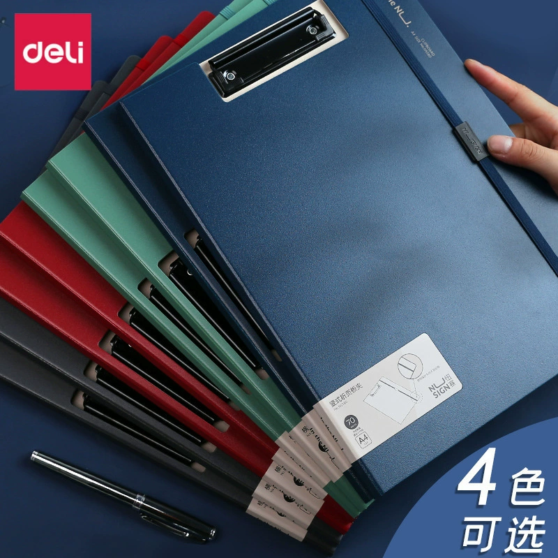 Deli NS180 Newsey Вертикальный складной держатель для доски Папка A4 Страница меню Флип Держатель для письменной доски Канцелярские принадлежности